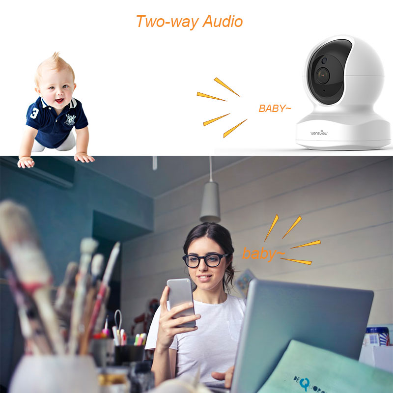 Wireless surveillance camera